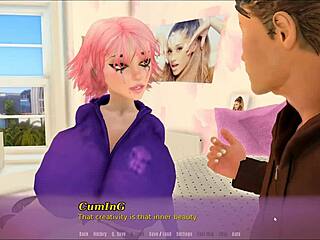 The Wants of Summer Hentai: Kissing Step Sister's Sweet Lips