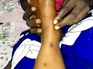 she makes me worship her feet and smoke between her toes