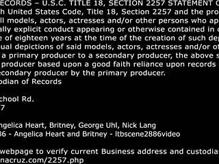 angelica heart joins a wild fourway with her friend