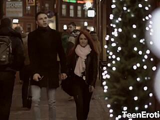 young redhead heather dew and her boyfriend have pussy fun 😏