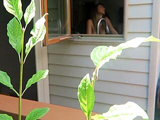 nikki gets fucked doggystyle from behind with her big tits bouncing