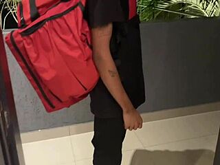 Skinny Girl Orders Lunch With Wet Pussy For Delivery Guy, Releases Greedy Ass And Pussy, Squirts Intensely