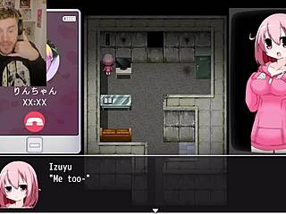 Trapped in a wild anime escape game with naughty lesbian action