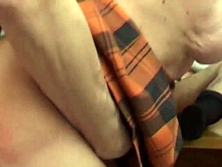 Milf Amateur Craves Cock in Bathroom Encounter. She Sucks It Eagerly for Pleasure.