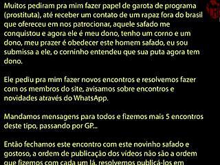 quería me foder sem camisinha com medo de engravidar dei só meu cuzinho o safado gozou dentro - um dia de gp cristina almeida