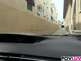 Tight gal Aubrey Sky gets POV sex.