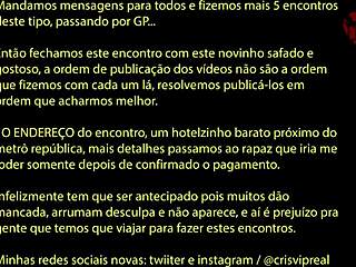 quería me foder sem camisinha com medo de engravidar dei só meu cuzinho o safado gozou dentro - um dia de gp cristina almeida