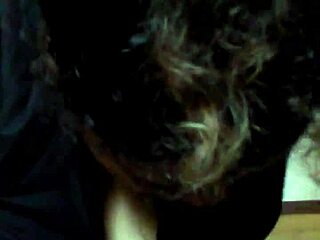 Cute girlfriend sucks black cock in pov