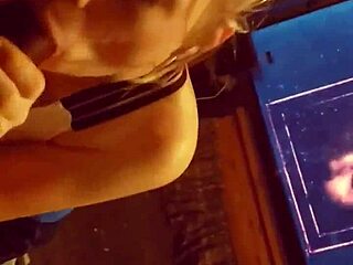 sloppy topping technique for big cock