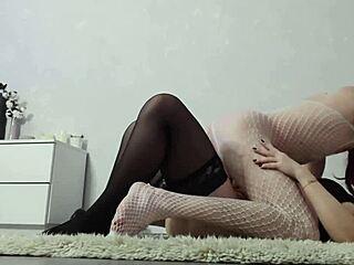 Hot Couple Fucks On Carpet, Strokes Holes, And Pounds Ass In Poses!