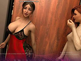 Office game with big boobs girl