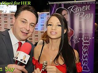 Raven Bay shares a casual blowjob lesson with Andrea Diprè, focusing on oral techniques and spitting.