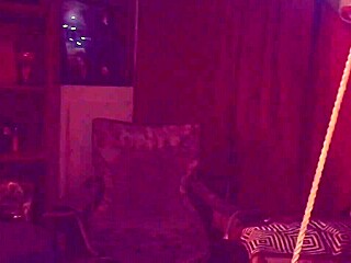 Milf in swing gives blowjob, squirts, gets facial