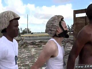 Army Men Relaxing On Couch