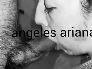 she's trying to swallow that big cock with her mouth in pov