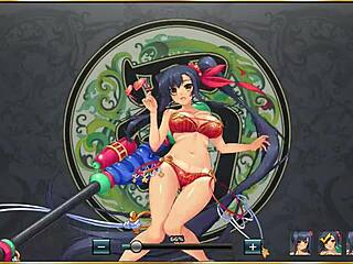 Gif from Shinrenki Musou Tenka Touitsu Guan Yu in Swimsuit 2 😊