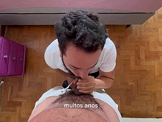 ¡Guau, Barbudo Mama 41 da mamadas locas 5ª, 6ª y 7ª en video rojo completo!