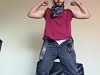 young colombian brunette strips naked, spanks big ass, masturbates with feet, cums hot