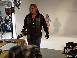 Teen beauty 69s and fucks with photographer