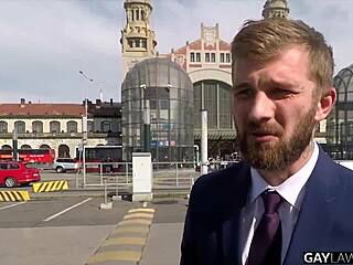 Gaylawoffice turned gay steven gowler cums back to bareback 😏