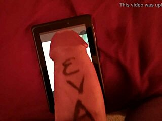 Redhead Tribute with Cum on Pussy and Ass