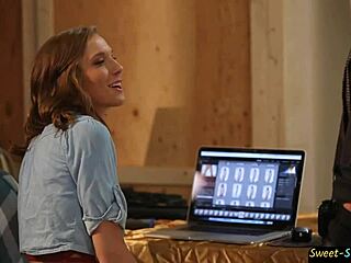 Teen beauty 69s and fucks with photographer