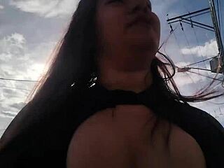 Skinny latina teen deepthroats in missionary position. Homemade fuck ends with cum on face.