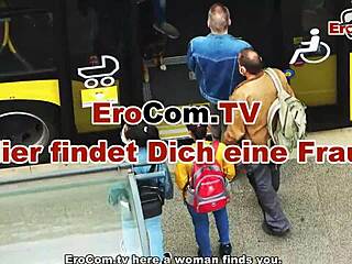 Mollige brunette milf gets pov fucked outdoors at German sex date 😏