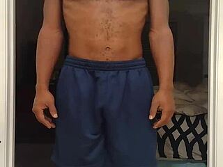 Intense Workout Session in the Gym with Friends