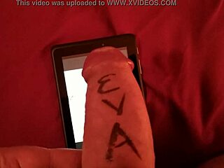 Redhead Tribute with Cum on Pussy and Ass