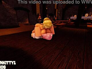 Saber e Astolfo fazem safadeza na aventura anime do Roblox