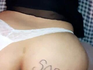 My wife's BIG ASS BENT OVER for DOGGYSTYLE.