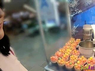 Big butt teen surprises with intense blowjob and hardcore fucking