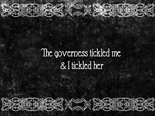 In olden days, milf gives blowjob in vintage stockings