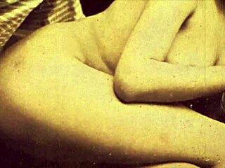 Rare vintage english foursome with hairy antique group action!