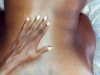 Ebony Milf Plays With Tail In Ass During Doggystyle Costume Fun