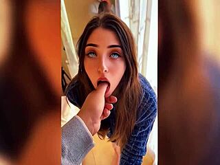 Hermanastra's Horny Cowgirl Riding POV With Creampie Cum For Pregnancy