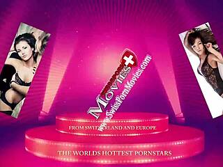 Amanda Jane Sucks And Fucks Four Cocks In Orgy