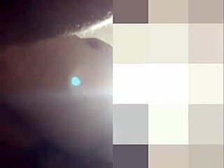 Crazy trans woman on sofa after menage.