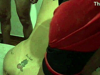 Cuckolds share wives at swing party.