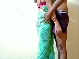 Urvy Bhabhi Alone at Home Calls Watchmen