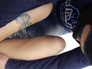 Beautiful young prostitute fucked without condom by thief