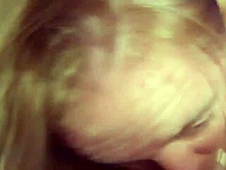 Afternoon blowjob on monster cock! Swallow cum!