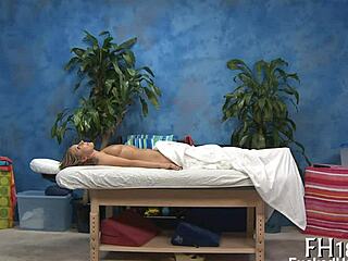 relaxing massage session eases tension in soothing environment