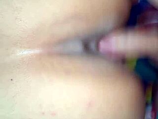 she gets a quick fuck on the office floor, bent over with a big ass