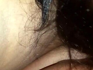 amateur interracial couple with big black cock riding and deepthroat blowjob