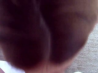 Blonde goddess receives massive facial