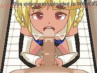 grumpy strawberry-chan at the game center with friends