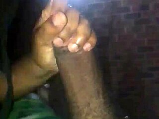 Sloppy blowjob in hallway