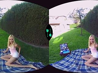 Czech blonde delivers intense POV blowjob in stunning 3D hardcore action.